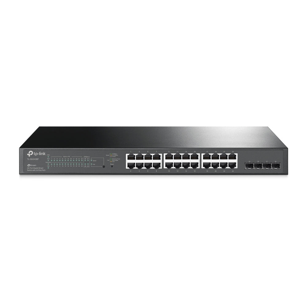Switch TP-LINK SG2428P (TL-SG2428P) - Negro, 250 W Switch TP-LINK SG2428P (TL-SG2428P) - Negro, 250 W